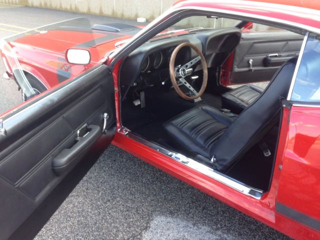 1970 Red Ford Mustang Fastback