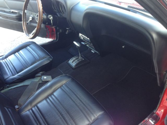 1970 Red Ford Mustang Fastback