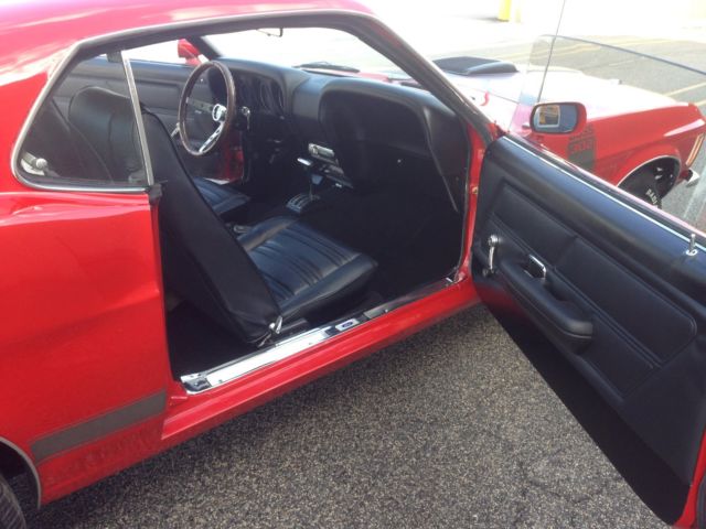 1970 Red Ford Mustang Fastback