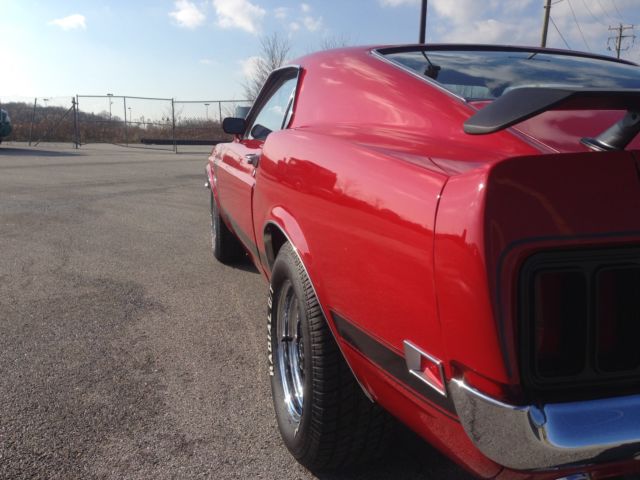 1970 Red Ford Mustang Fastback