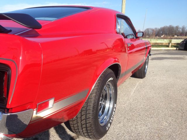 1970 Red Ford Mustang Fastback
