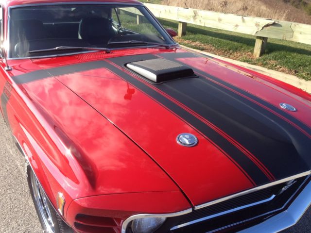 1970 Red Ford Mustang Fastback