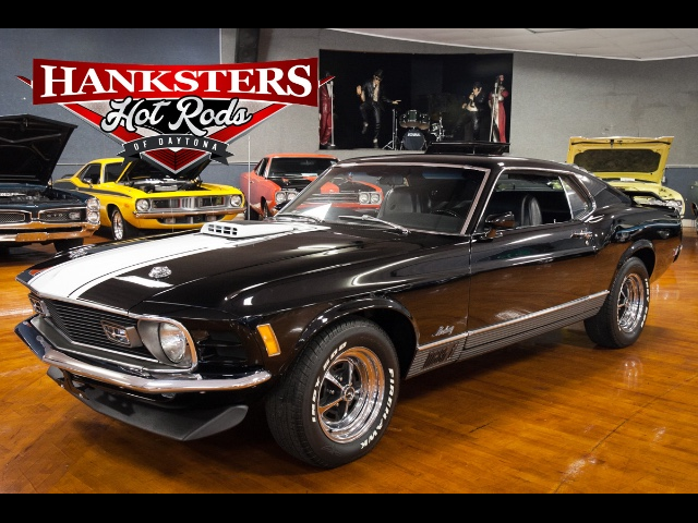 1970 Black Ford Mustang --