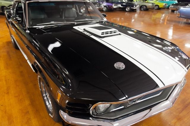 1970 Black Ford Mustang --