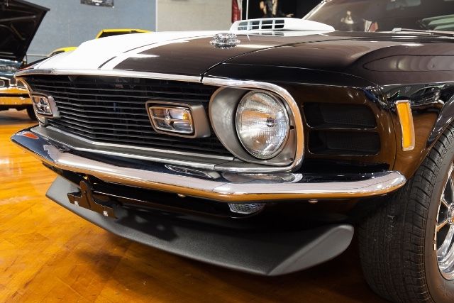 1970 Black Ford Mustang --