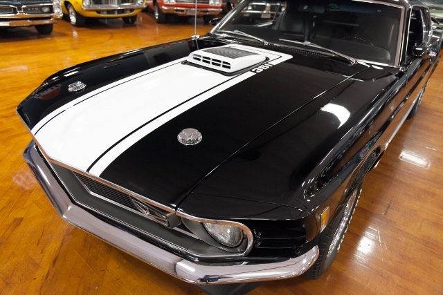 1970 Black Ford Mustang --
