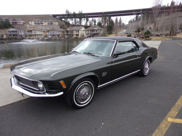 1970 Ford Mustang Grande with only 46k actcual miles RUST FREEwith a ...