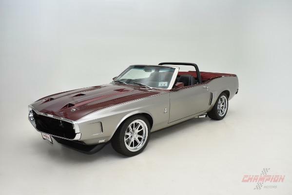 1970 Sebring Silver and Dark Cherry Ford Mustang Convertible