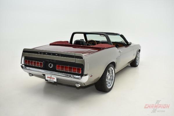 1970 Sebring Silver and Dark Cherry Ford Mustang Convertible