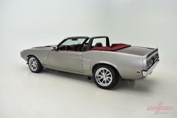 1970 Sebring Silver and Dark Cherry Ford Mustang Convertible