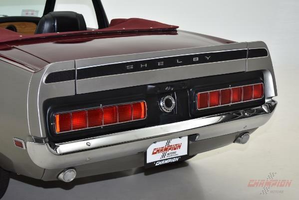 1970 Sebring Silver and Dark Cherry Ford Mustang Convertible