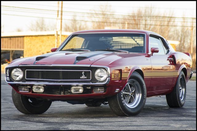 1970 Red Ford Mustang --
