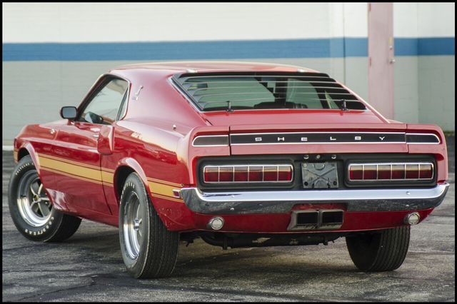1970 Red Ford Mustang --