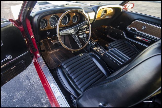 1970 Red Ford Mustang --