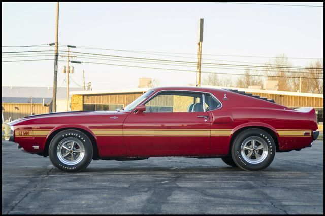 1970 Red Ford Mustang --