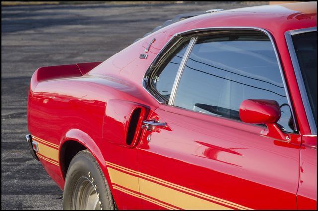 1970 Red Ford Mustang --