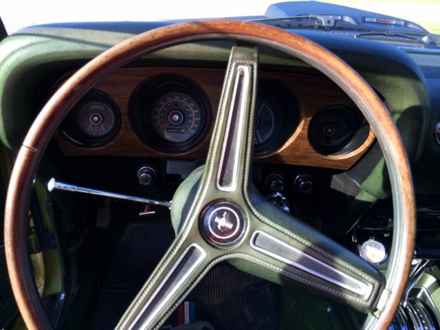 1970 MEDIUM LIME METALLIC PAINT Ford Mustang FASTBACK