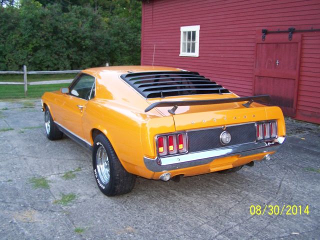 1970 GRABBER ORANGE Ford Mustang U/K