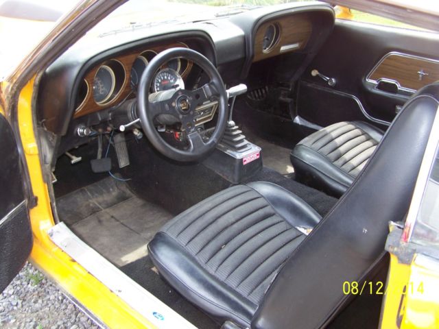 1970 GRABBER ORANGE Ford Mustang U/K