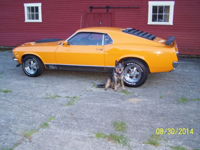 1970 GRABBER ORANGE Ford Mustang U/K