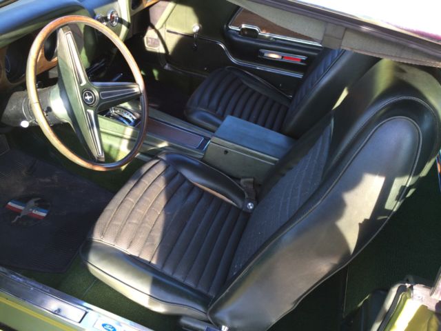 1970 MEDIUM LIME METALLIC PAINT Ford Mustang FASTBACK