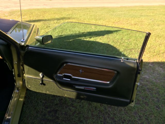 1970 MEDIUM LIME METALLIC PAINT Ford Mustang FASTBACK