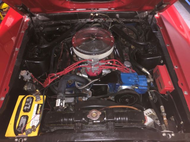 1970 Red Ford Mustang Fastback