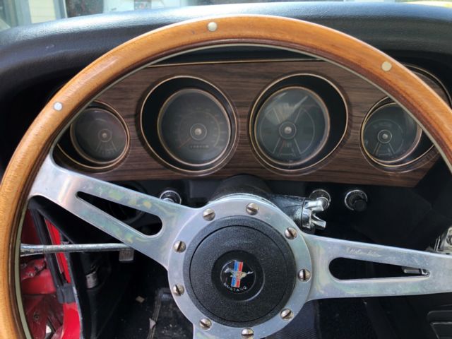 1970 Red Ford Mustang Fastback