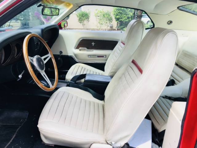 1970 Red Ford Mustang Fastback