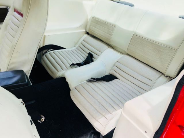 1970 Red Ford Mustang Fastback