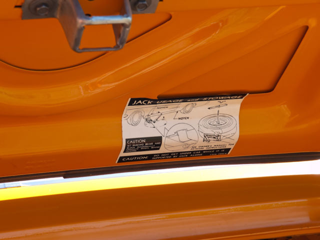 1970 Grabber Orange Ford Mustang Fastback