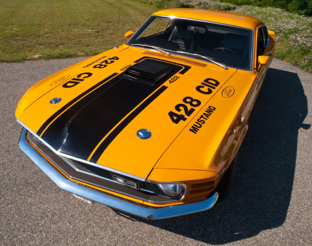 1970 Grabber Orange Ford Mustang Fastback