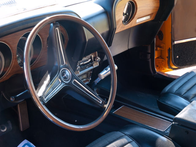 1970 Grabber Orange Ford Mustang Fastback
