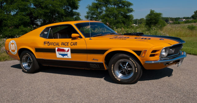 1970 Grabber Orange Ford Mustang Fastback