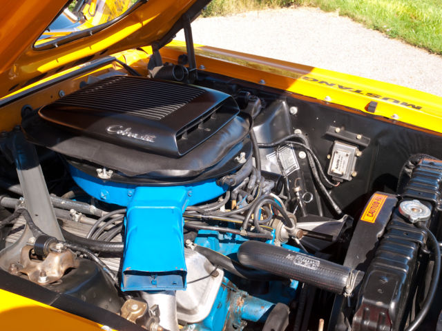 1970 Grabber Orange Ford Mustang Fastback