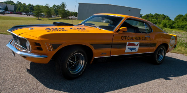 1970 Grabber Orange Ford Mustang Fastback