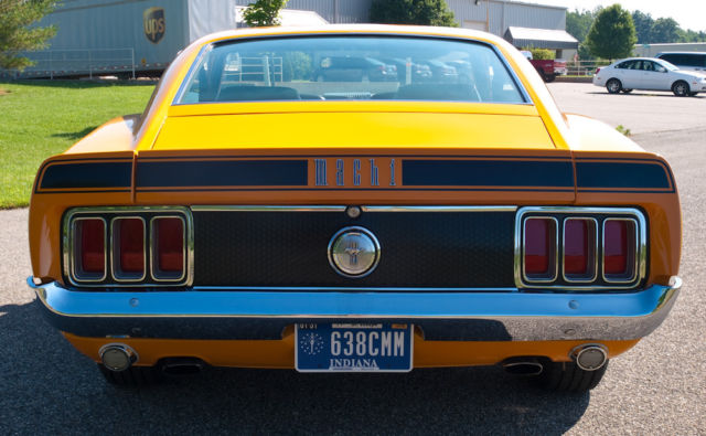 1970 Grabber Orange Ford Mustang Fastback