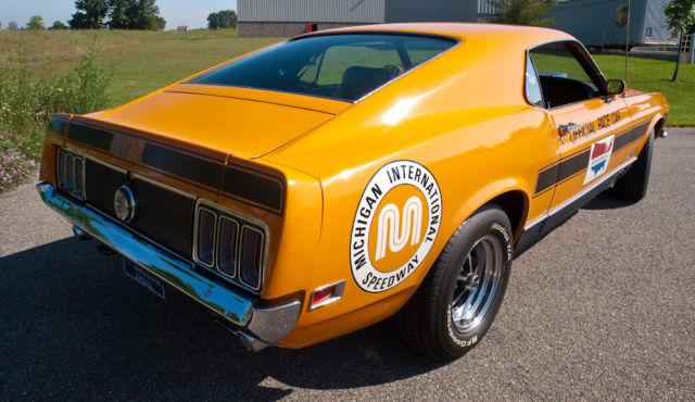 1970 Grabber Orange Ford Mustang Fastback