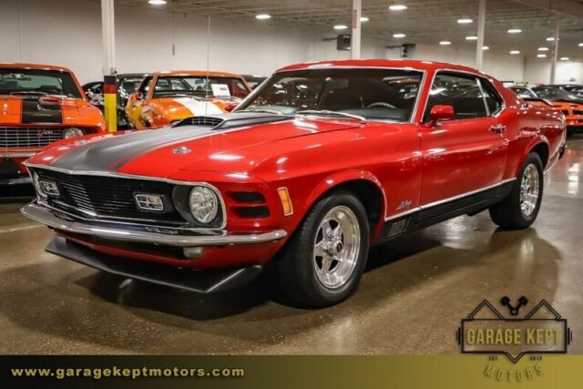 1970 Red Ford Mustang Coupe
