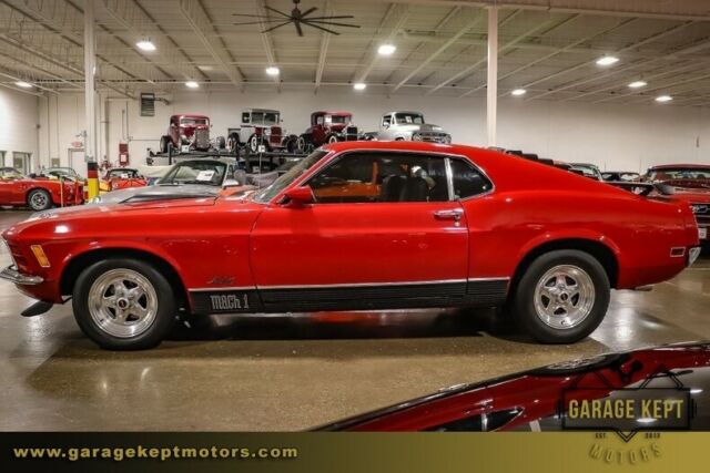 1970 Red Ford Mustang Coupe