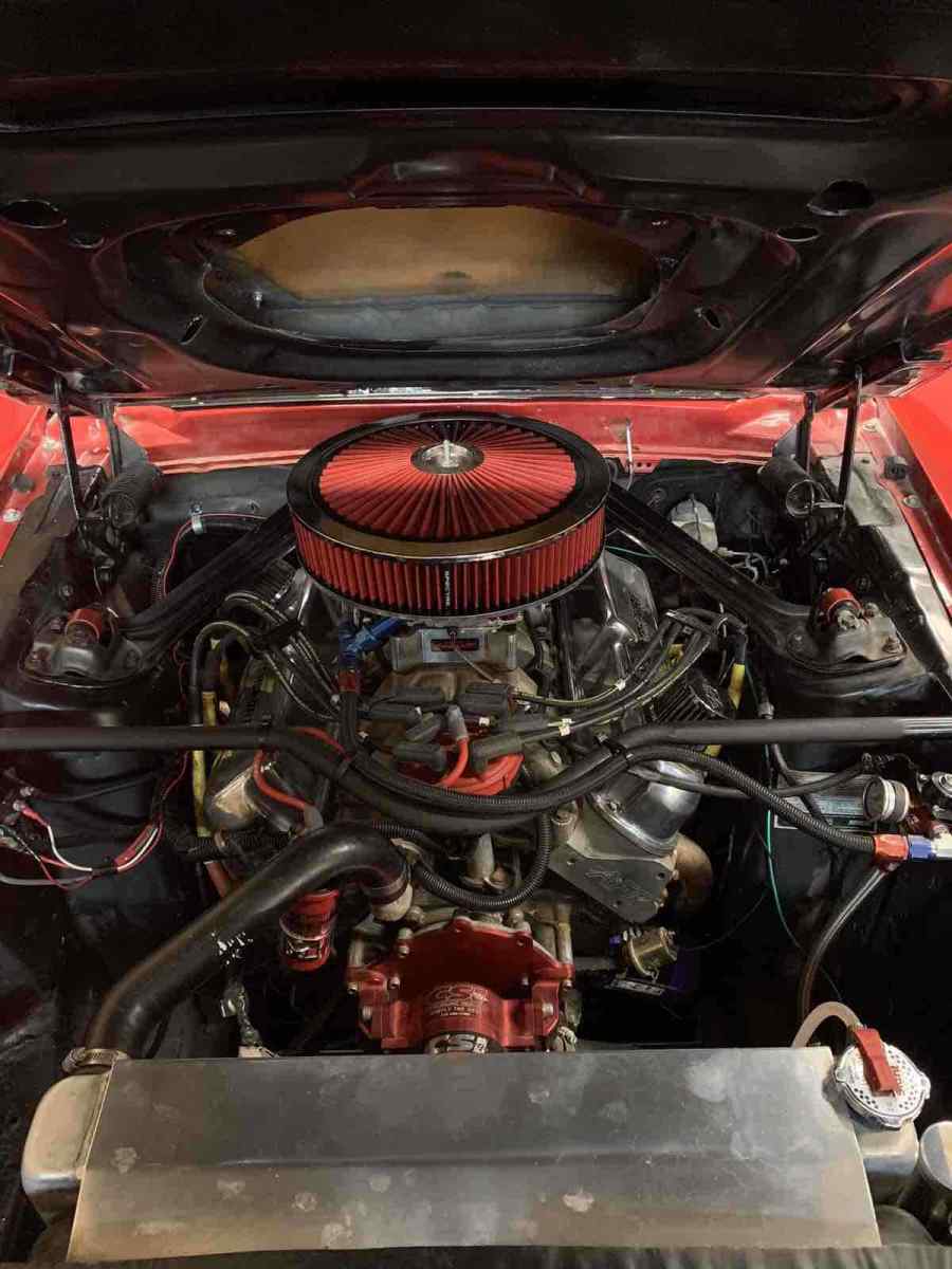 1970 Red Ford Mustang Mach 1