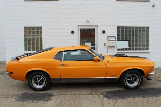 1970 Grabber Orange Paint Ford Mustang Fastback