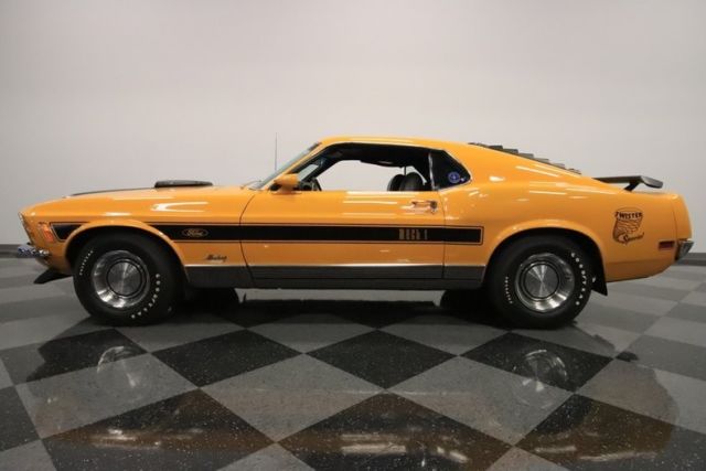 1970 Ford Mustang Mach 1 Twister Special Coupe 428 Super Cobra Jet V8 3 ...