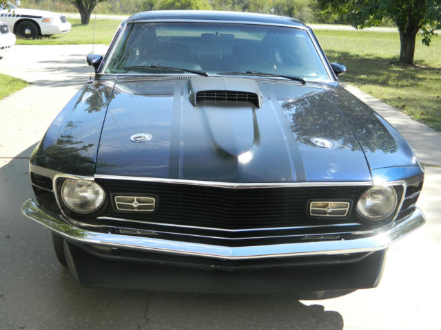 1970 Dark Blue Ford Mustang U/K