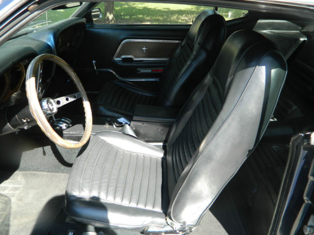 1970 Dark Blue Ford Mustang U/K