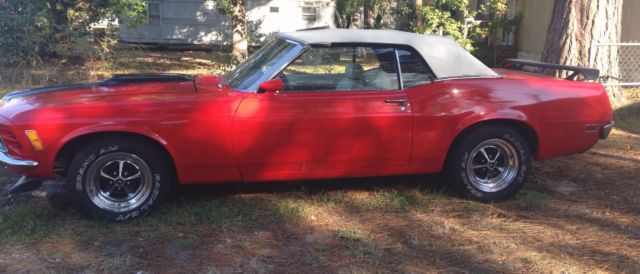 1970 Red Ford Mustang U/K