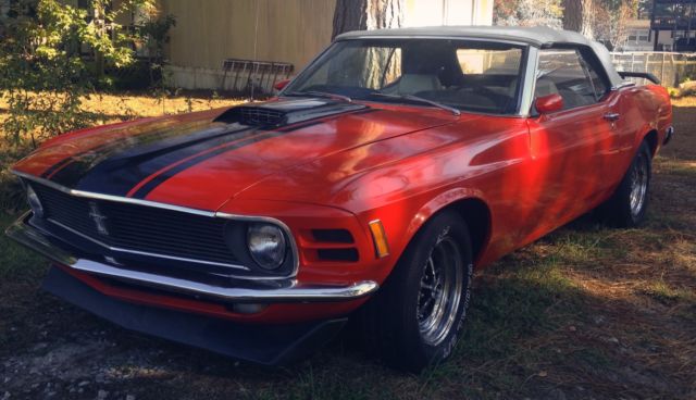 1970 Red Ford Mustang U/K