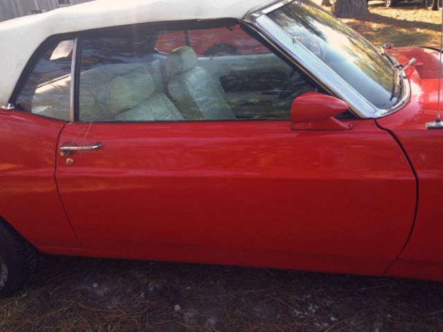 1970 Red Ford Mustang U/K