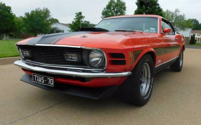 1970 CALYPSO CORAL Ford Mustang --