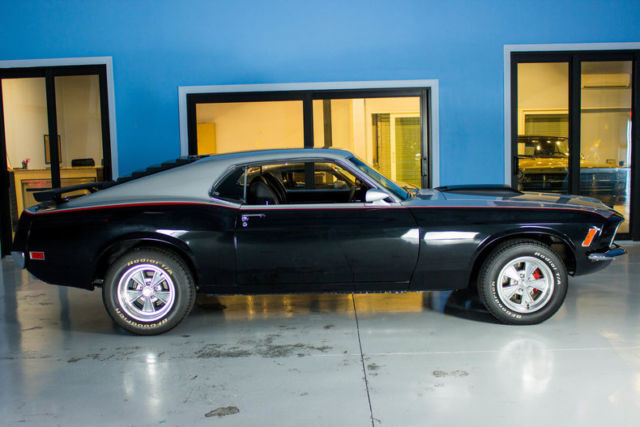 1970 Black Ford Mustang Coupe